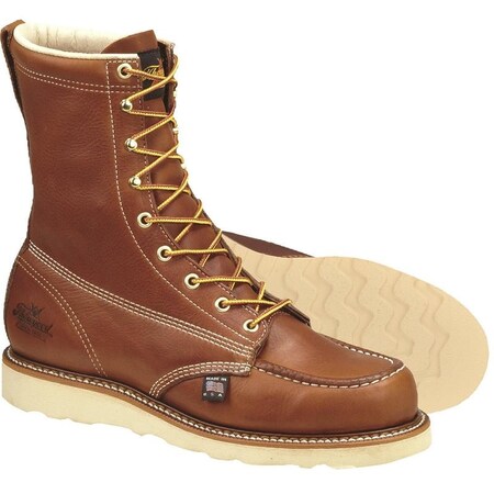 Thorogood Shoes American Heritage 8inH Wedge Sole Moc Toe Boots 814-4201 11EE